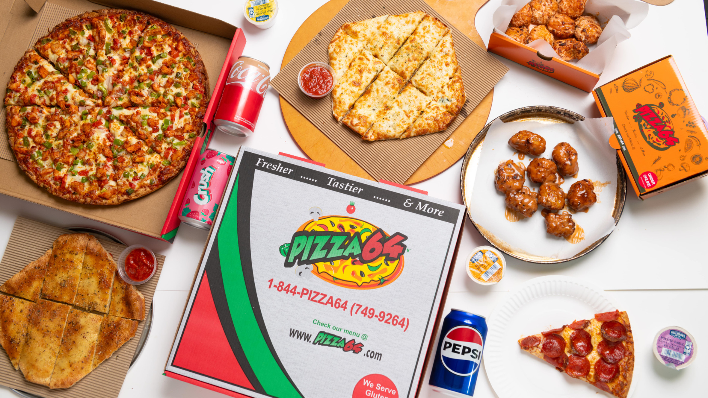 Pizza 64, takeout restaurant in Cedar Valley, Mission BC